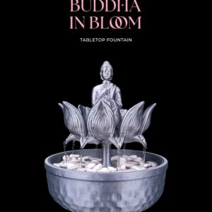 Buddha in Bloom Tabletop Fountain