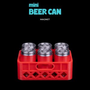 Mini Beer Can Magnet
