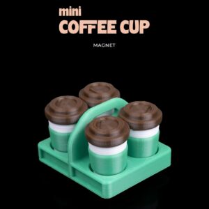 Mini Coffee Cup Magnet 