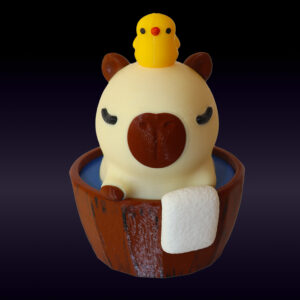 Capivara na banheira