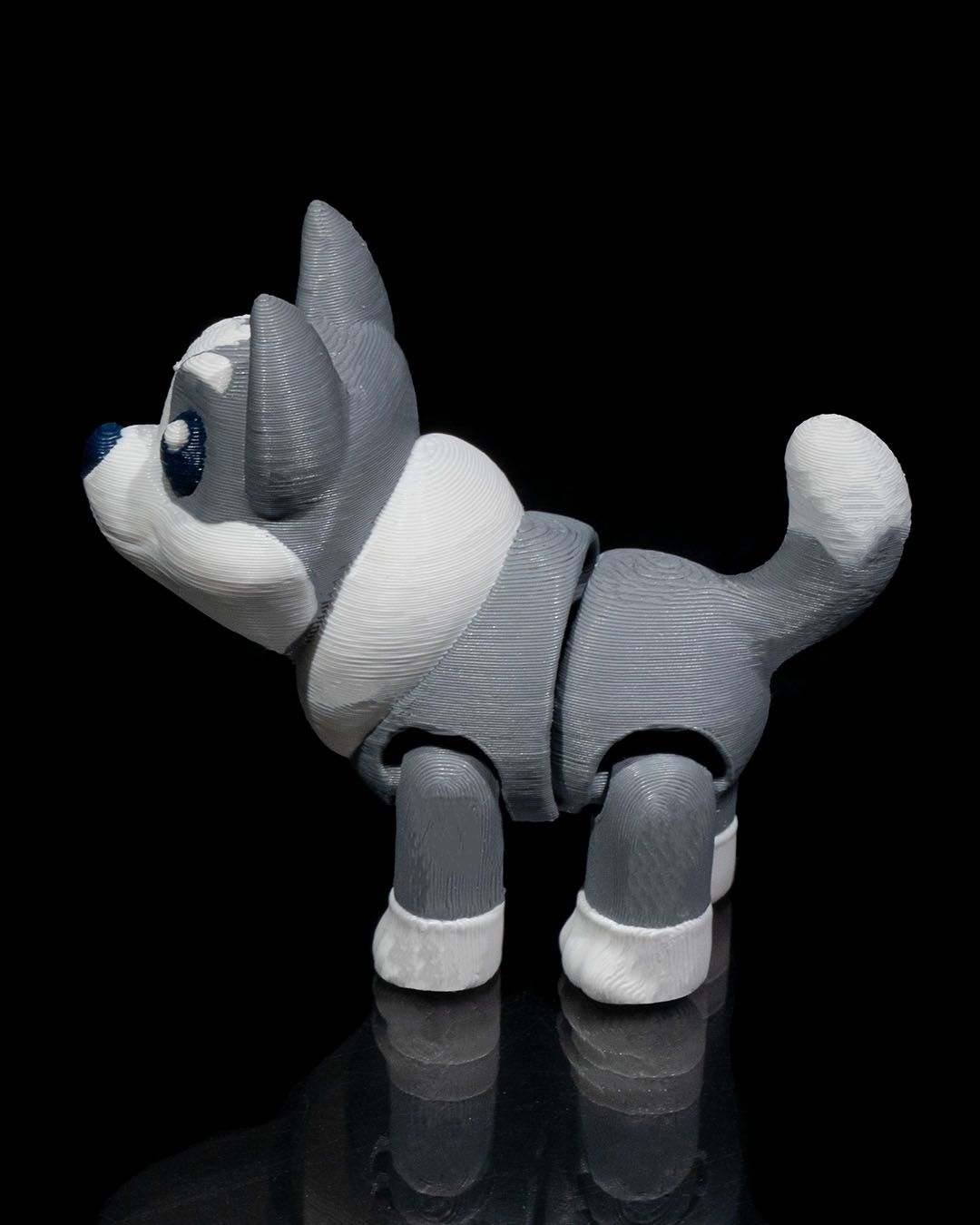 Sled Dog Keychain - Image 3