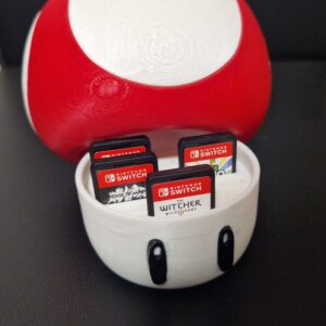 Almacenaje forma de Seta juegos Nintendo Switch