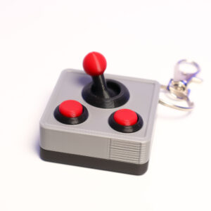 Joystick fidget keychain