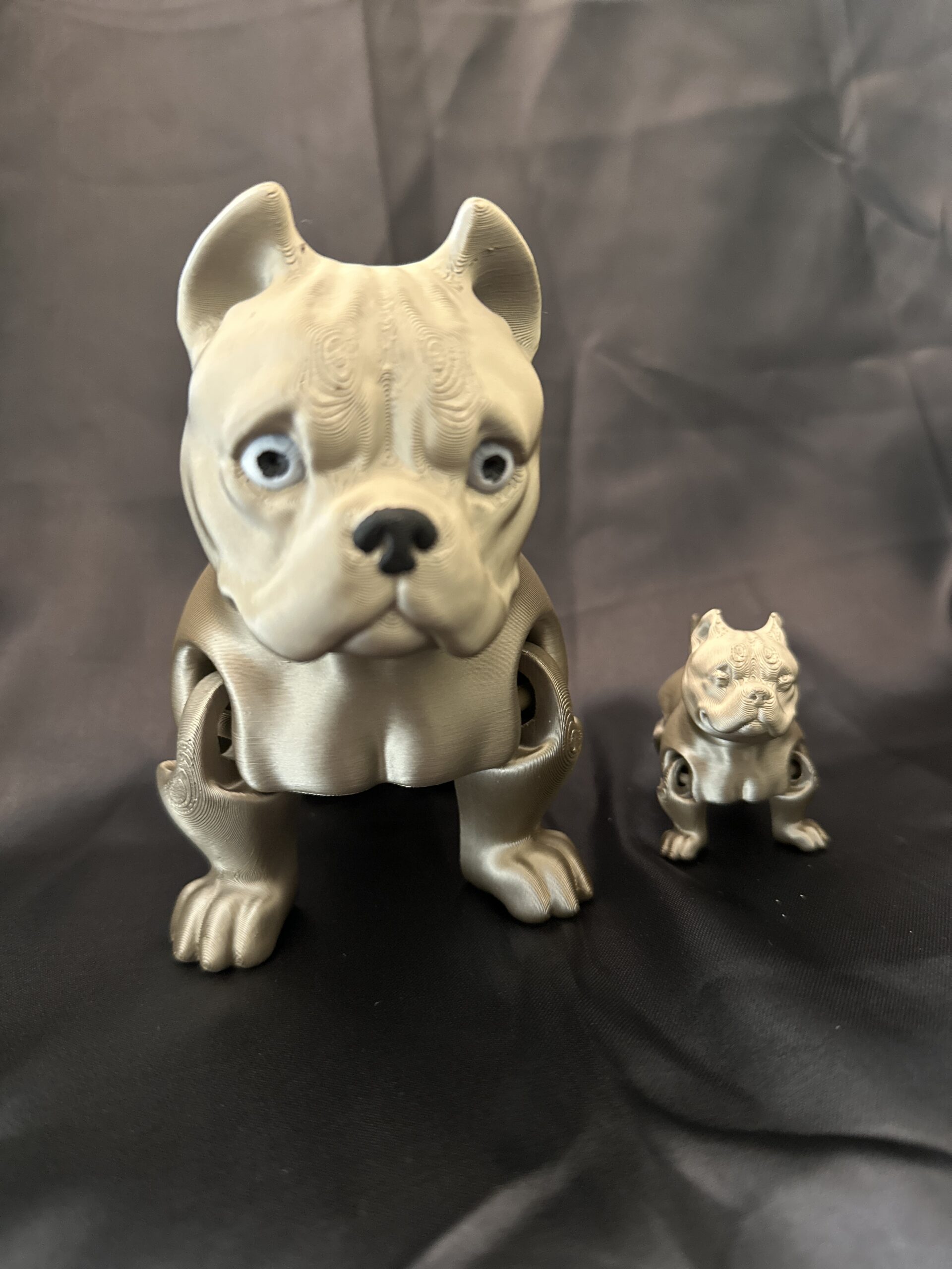 American Bully Dog - Mommy and puppy