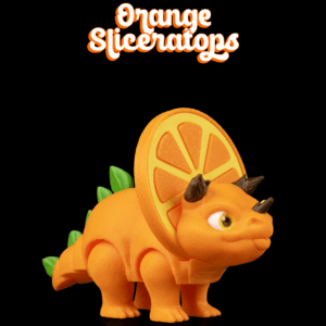 Orange Sliceratops