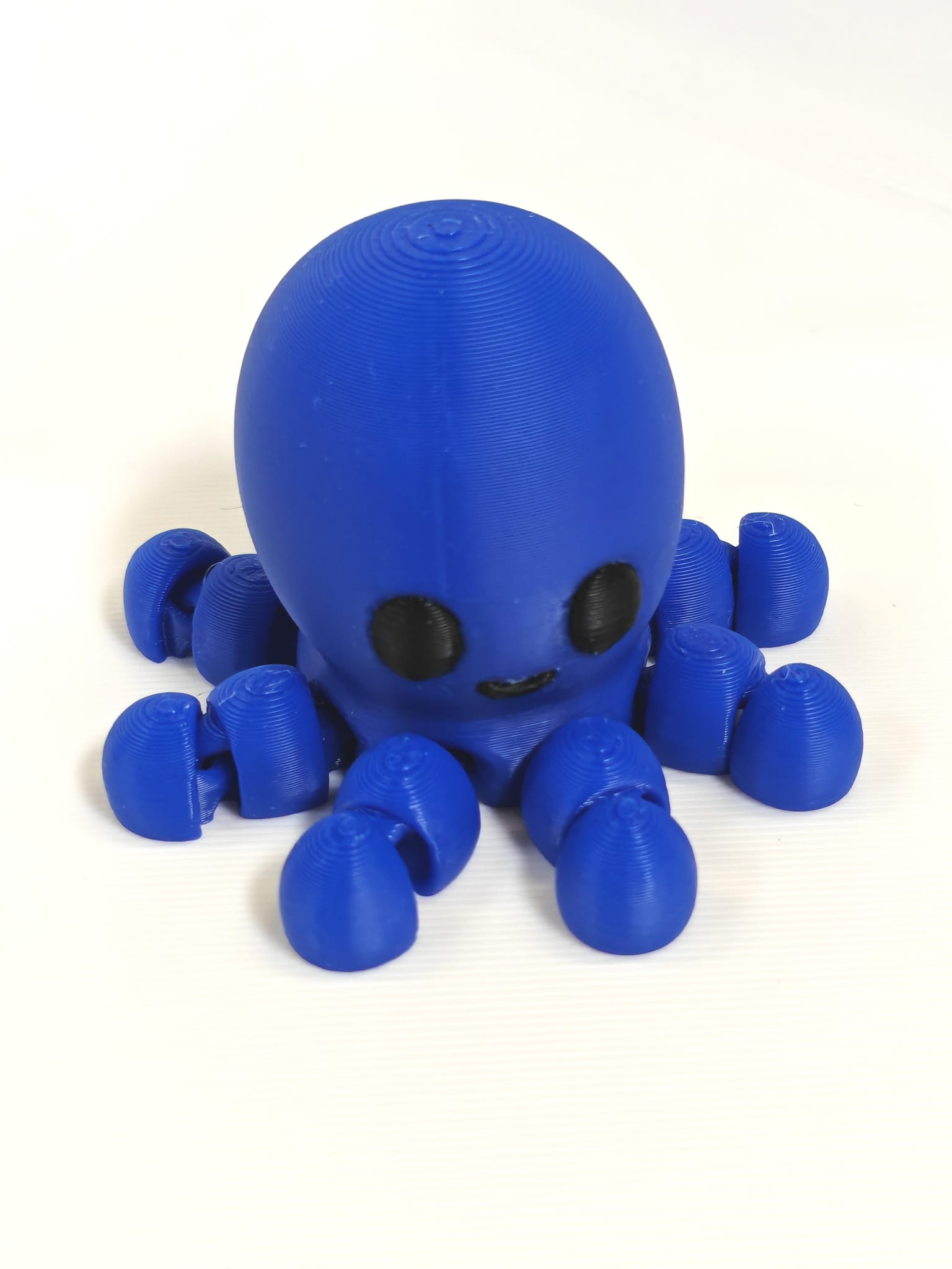 Printipop 3D Druck Otto Oktopus dunkelblau beweglich