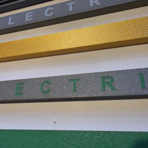 MG5 Under numberplate plate