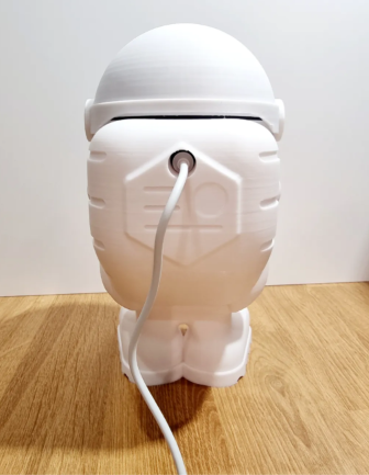 Suporte Astronauta para Alexa – Estilo e Proteção para Seu Echo Dot 4 ou 5 - Image 2