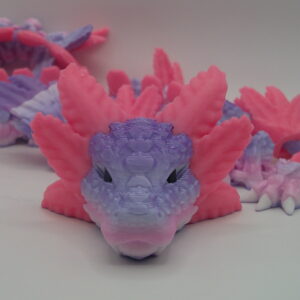 Winged Axolotl Dragon