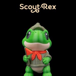 Chaveiro Dinossauro 3D - ScouT-Rex