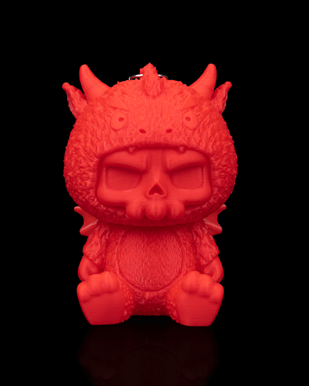 Chaveiro Colecionável Skubbies Scorchi(O Dragão) Estilo Labubu- Impressão 3D - Image 10