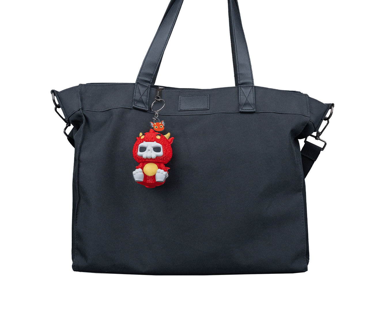 Chaveiro Colecionável Skubbies Scorchi(O Dragão) Estilo Labubu- Impressão 3D - Image 12