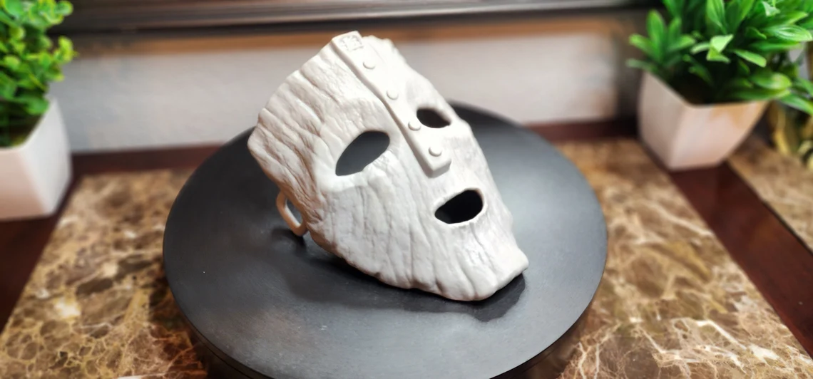 The Mask of Loki (Unpainted) – Norse God of Mischief 3D Printed Decor, Costume & Cosplay - Image 6