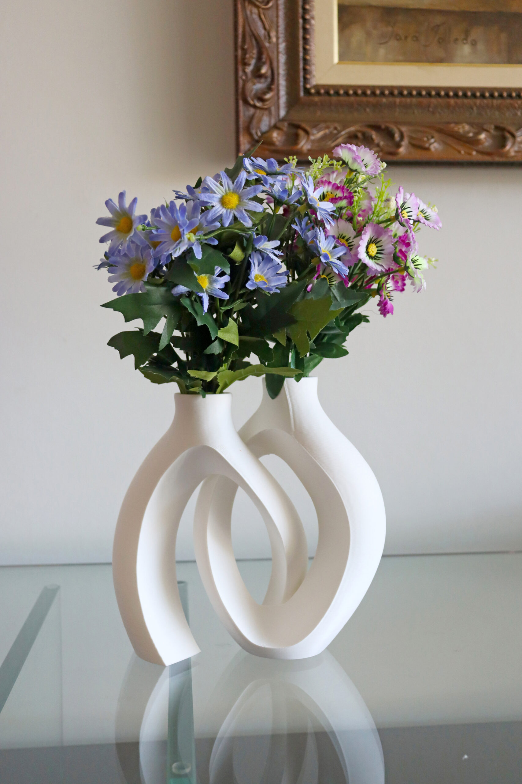 Vaso moderno para decoração