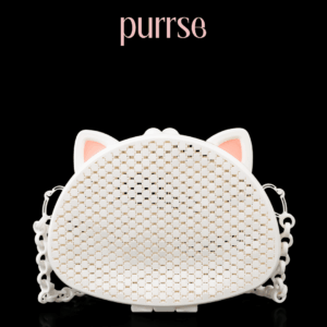 Bolsa Tiracolo Modelo Purrse(Gato) - Impressão 3D