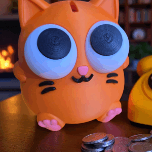 Chubby Cat Coin Bank