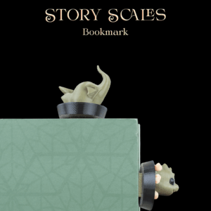🐉 Story Scales – Dragon Bookmark – Once Upon a Page Collection