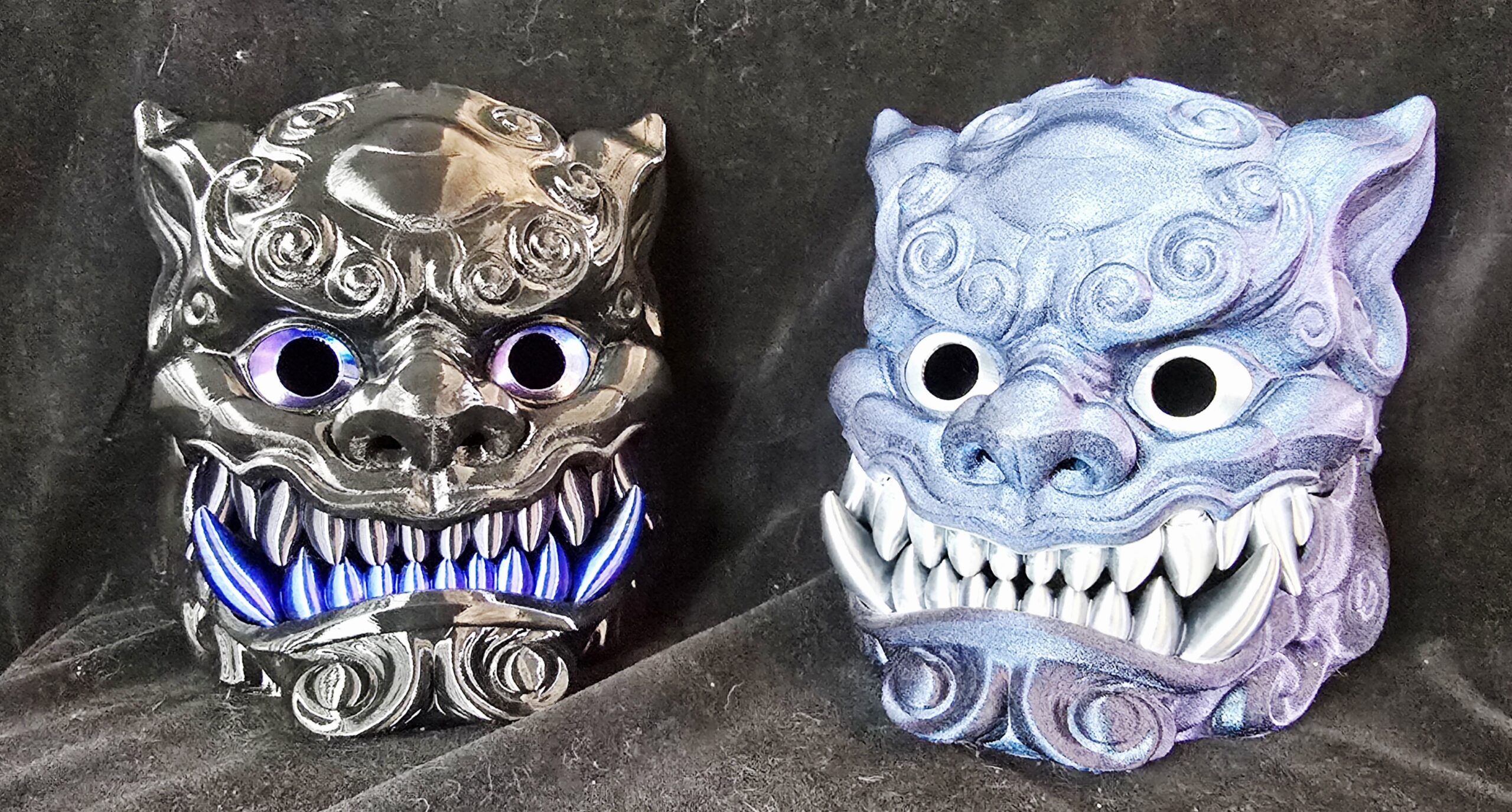 “Customizable Foo Dog Mask — Mythic, Wearable, Yours”