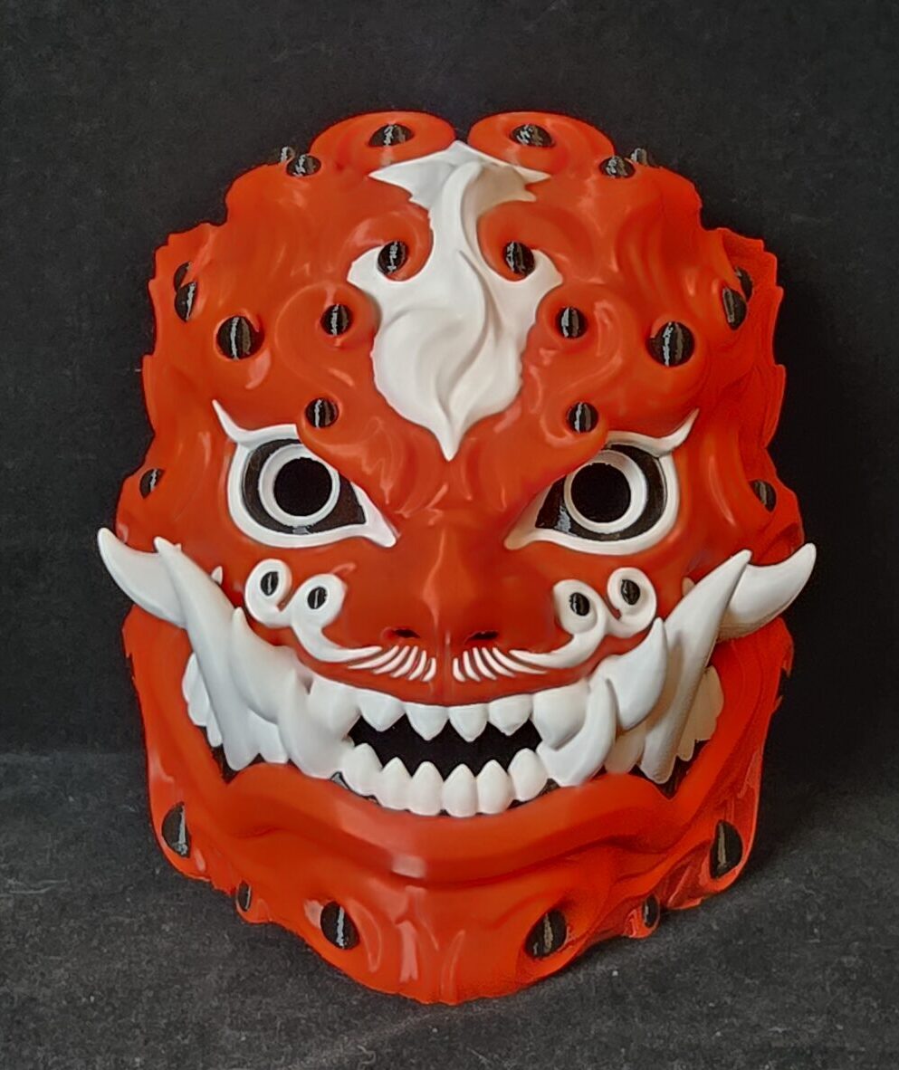 Foo Lion Mask Pipe Cox