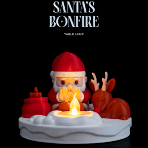 Santa’s Bonfire - Table Lamp