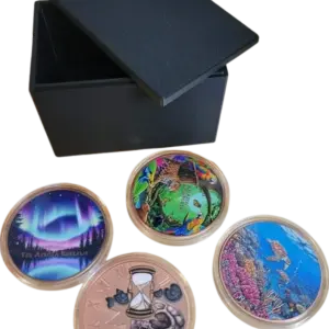 5oz Capsulized Coin Storage Box (Holds 10)