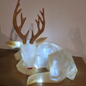 Low Poly Reindeer - Table Lamp
