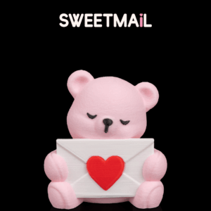 Sweetmail Bear Keychain