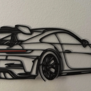 Arte de Parede Porsche 911 GT3 RS