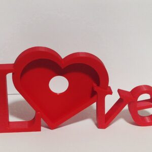 Portafotos decorativo Love