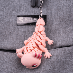 Chaveiro articulado Ashley, a Axolotl