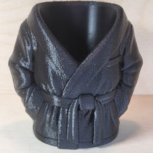 Bathrobe - Can/Pen and Pencil Holder (Black)