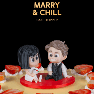 Marry & Chill - Topo de Bolo