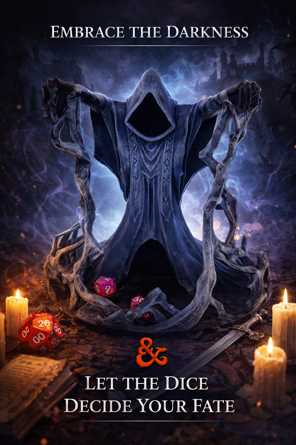 Behold the Wizard Dice Tower