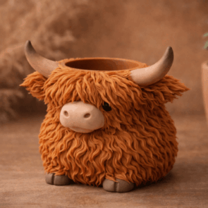 Highland Cow Planter
